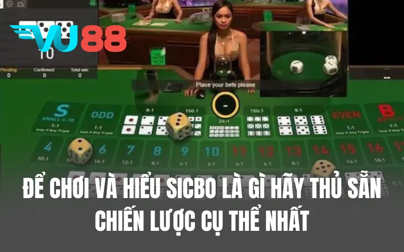 Để chơi và hiểu sicbo là gì hãy thủ sẵn chiến lược cụ thể nhất
